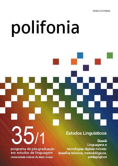 					Visualizar v. 24 n. 35/1 (2017): Polifonia - Estudos Linguísticos
				
