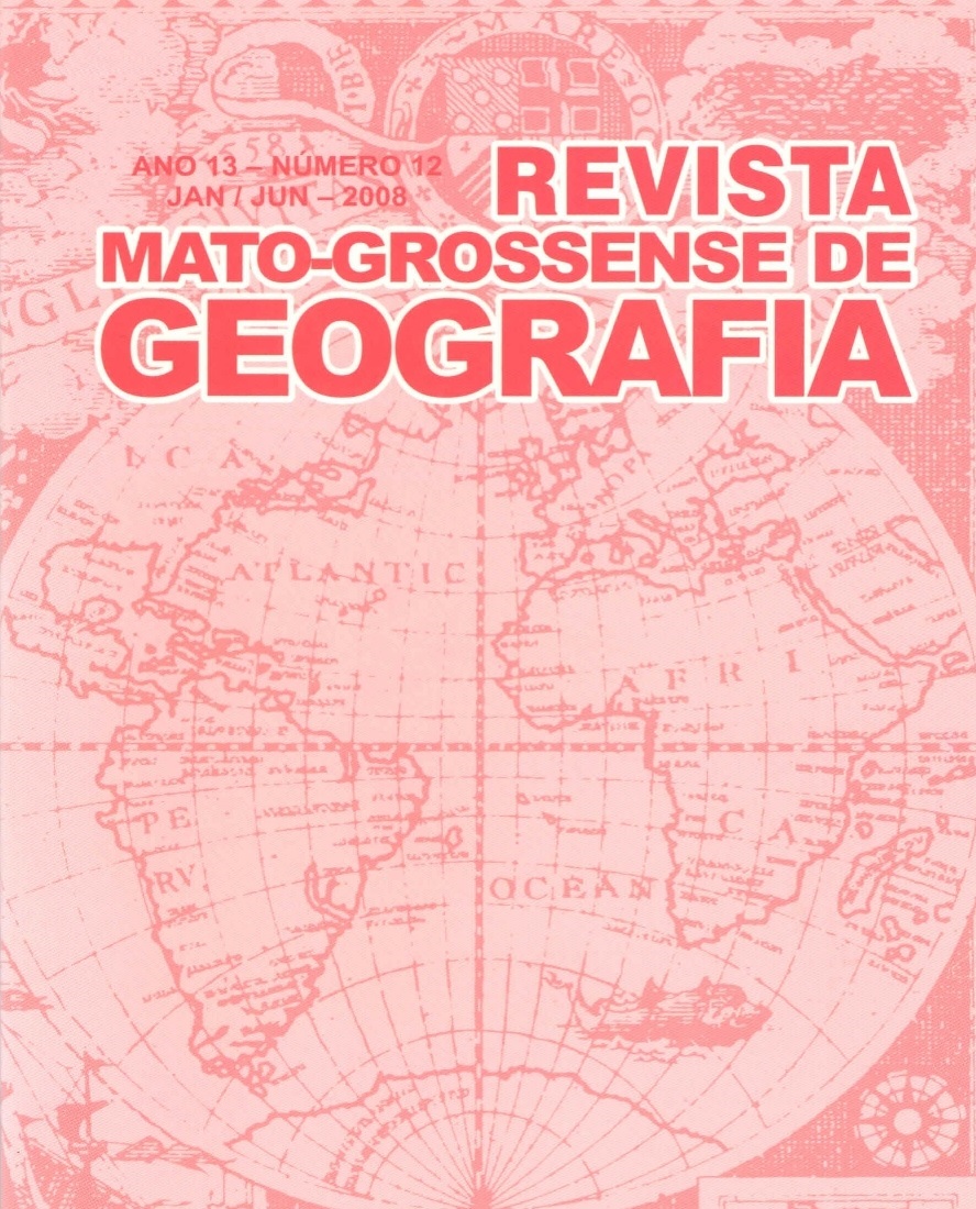 					Visualizar v. 12 n. 01 (2008): Revista Mato-Grossense de Geografia
				