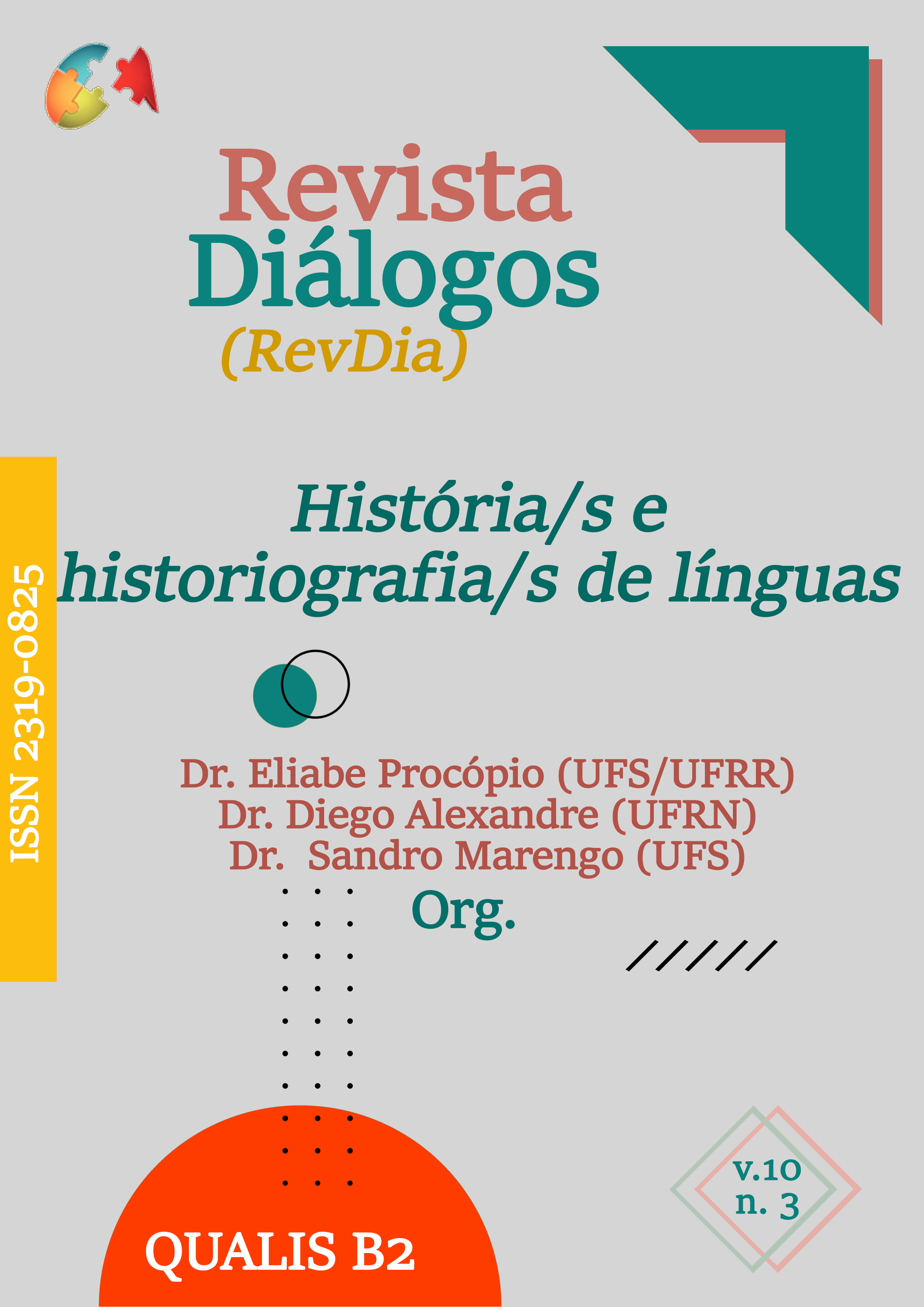 					Visualizar v. 10 n. 3 (2022): História/s e historiografia/s de línguas 
				