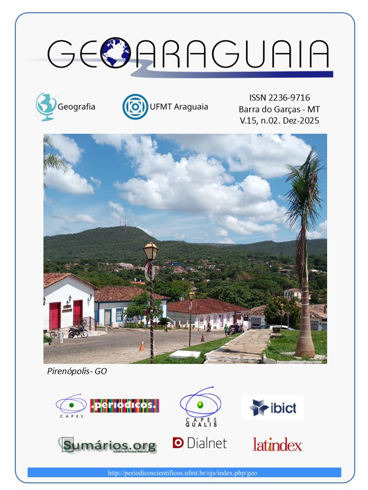 					Visualizar v. 15 n. 2 (2025): Revista Geoaraguaia
				