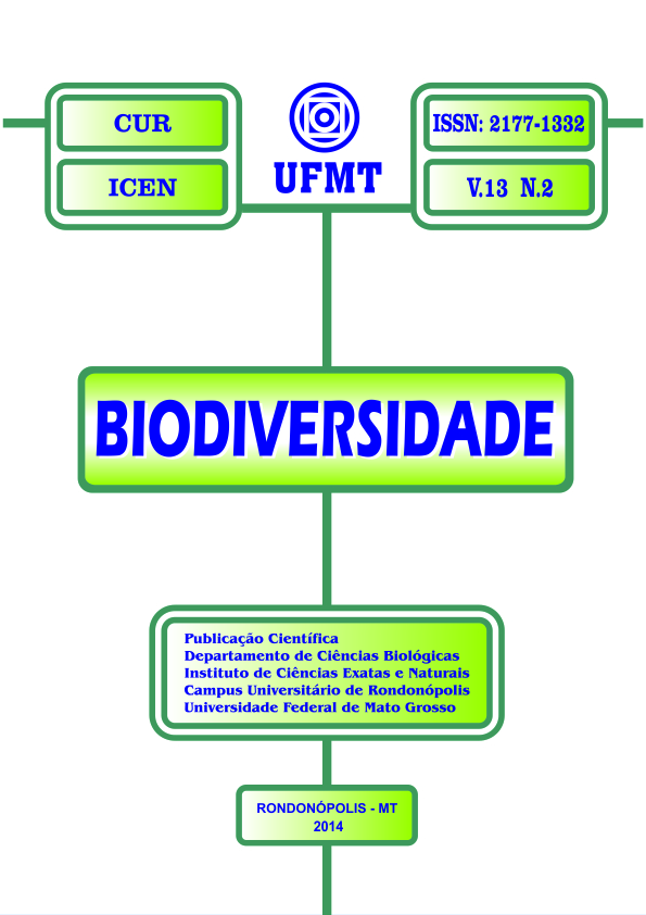 					Visualizar v. 13 n. 2 (2014): Biodiversidade
				