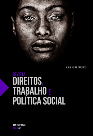 					Visualizar v. 9 n. 16 (2023): Revista Direitos, Trabalho e Política Social
				