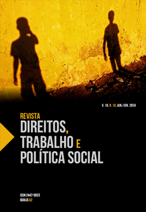 					Visualizar v. 10 n. 18 (2024): Revista Direitos, Trabalho e Política Social
				