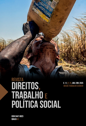REVISTA DIREITOS TRABALHO E POL TICA SOCIAL