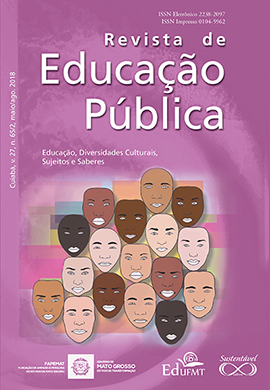					Visualizar v. 27 n. 65/2 (2018): Revista de Educação Pública, v. 27, n. 65/2, maio/ago. 2018
				