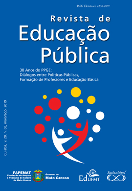 					Visualizar v. 28 n. 68 (2019): Revista de Educação Pública, v. 28, n. 68, maio/ago. 2019
				