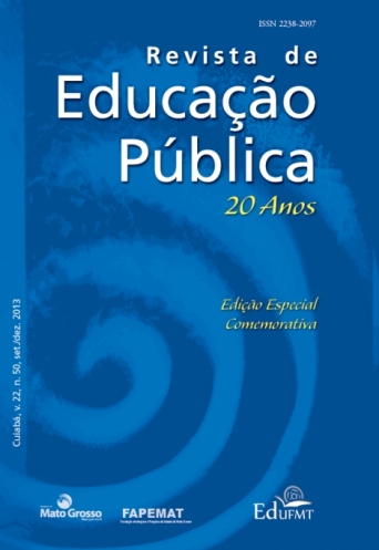 					Visualizar v. 22 n. 50 (2013): Revista de Educação Pública, v. 22, n. 50, Edição Especial Comemorativa, set./dez. 2013
				