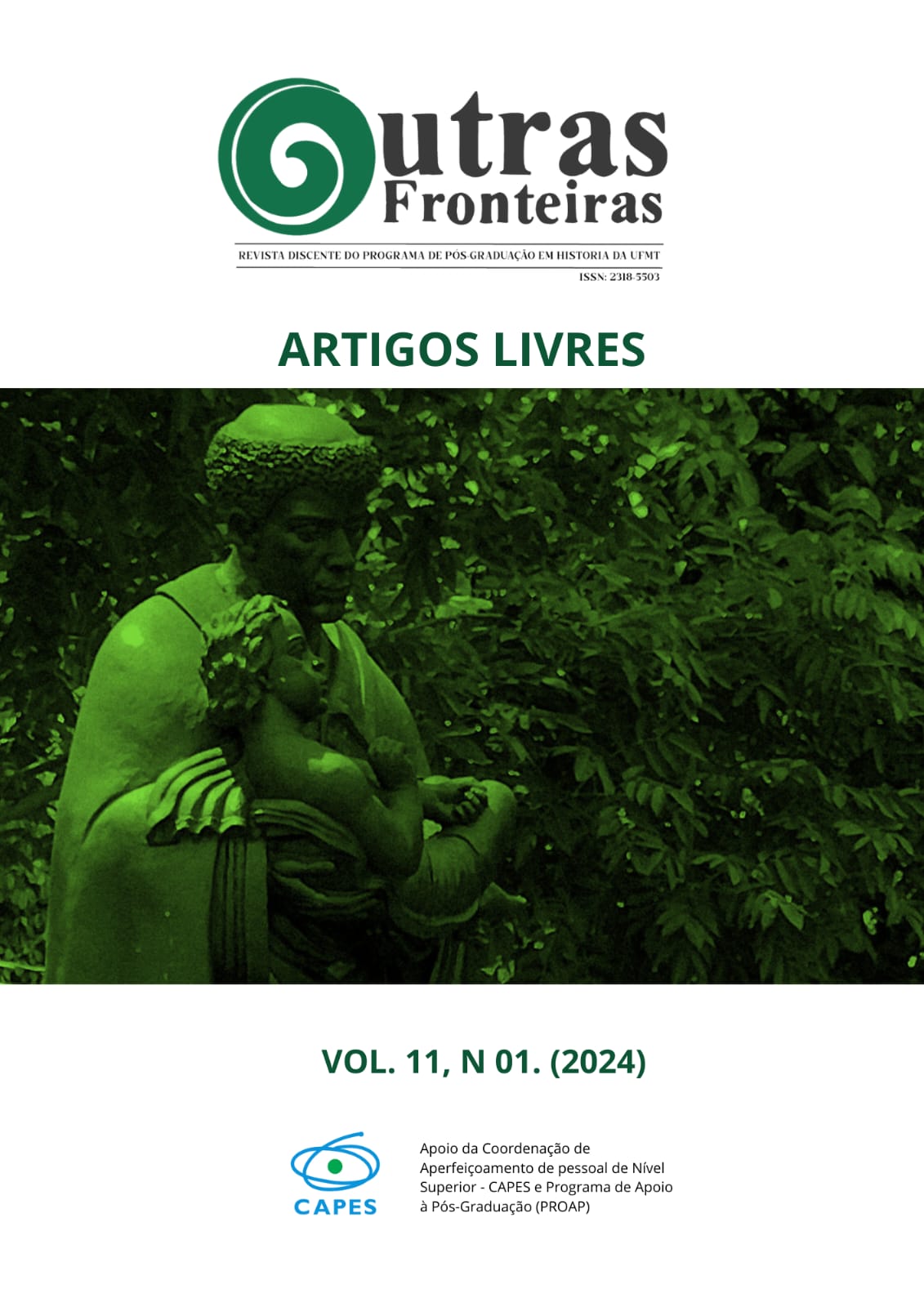 					Visualizar v. 11 n. 01 (2024): Outras Fronteiras (Artigos Livres)
				