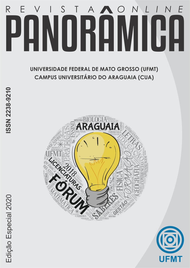 					Visualizar v. 1 (2020): Edição Especial - Fórum das Licenciaturas Araguaia 2019
				