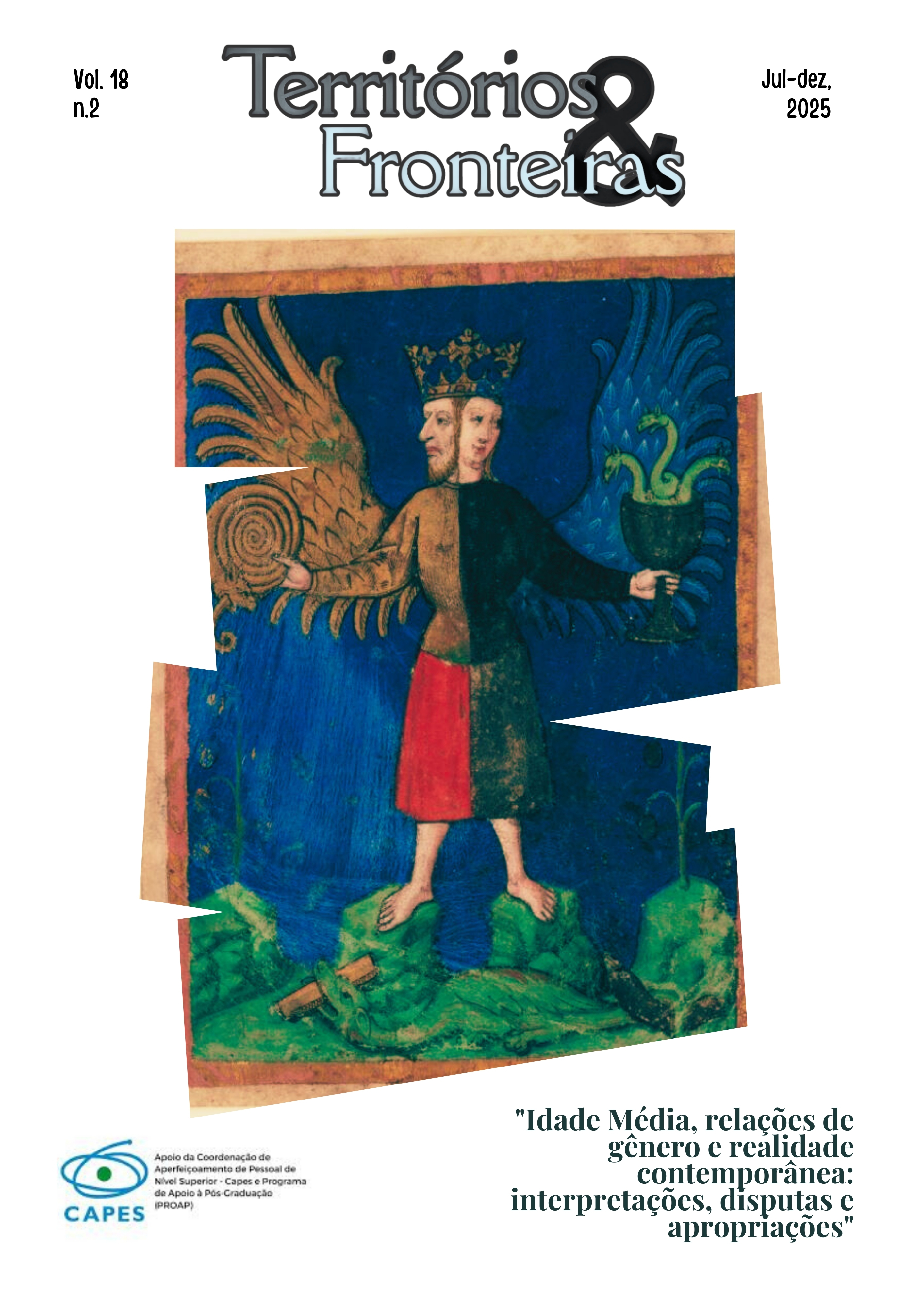 					Visualizar v. 18 n. 2 (2025): (jul-dez -2025) Idade Média, Relações De Gênero E Realidade Contemporânea: Interpretações, Disputas E Apropriações
				